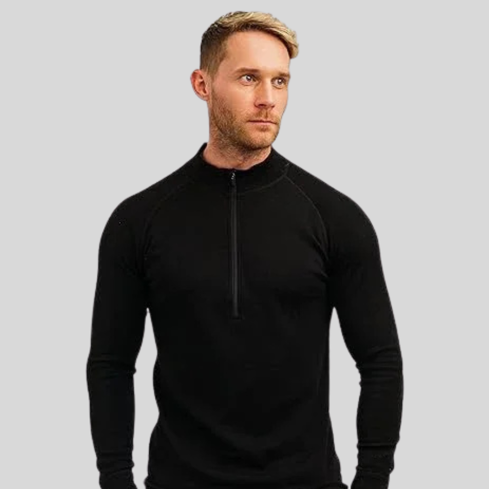 Mens Thermal   Merino Wool Base Layer