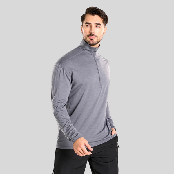 Merino Wool Base Layer Top Men