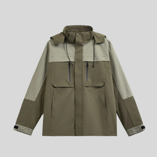 Loose fit Colorblock Outdoor Jacket