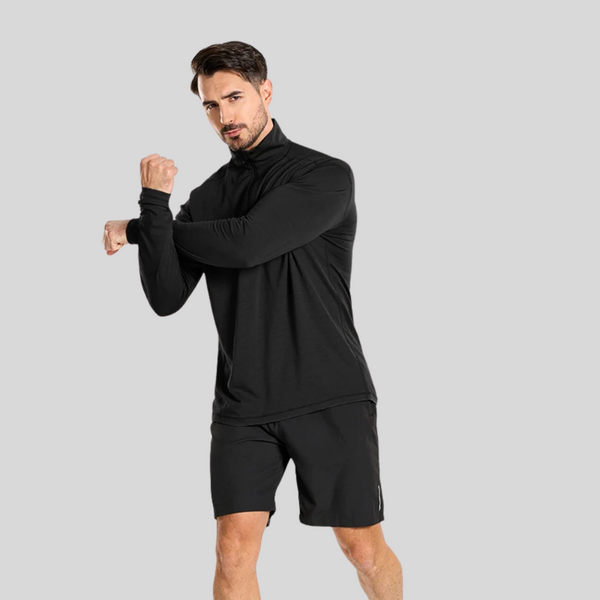 Merino Wool Base Layer Top Men