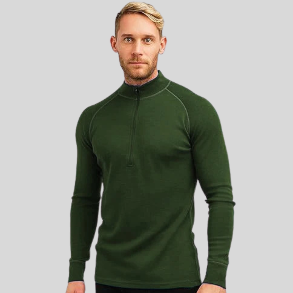 Mens Thermal   Merino Wool Base Layer