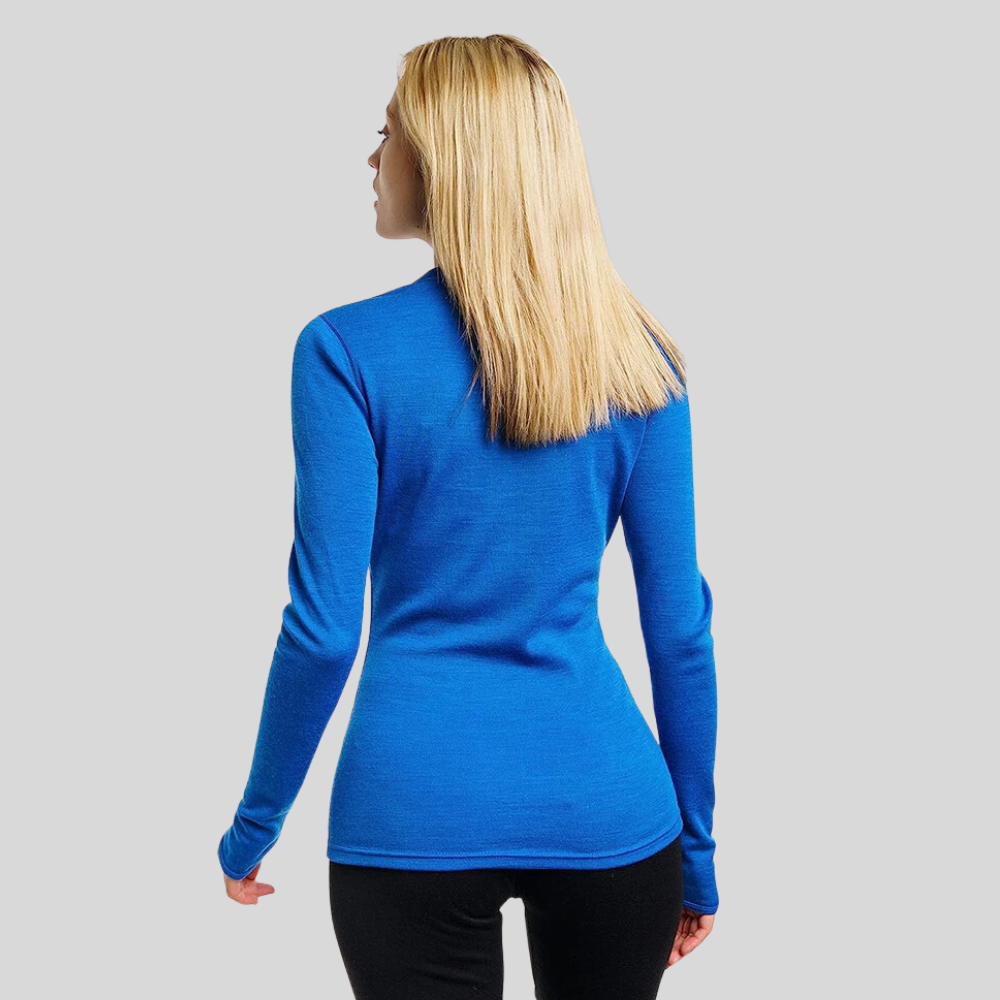 Women 100% Merino Wool Base Layer top