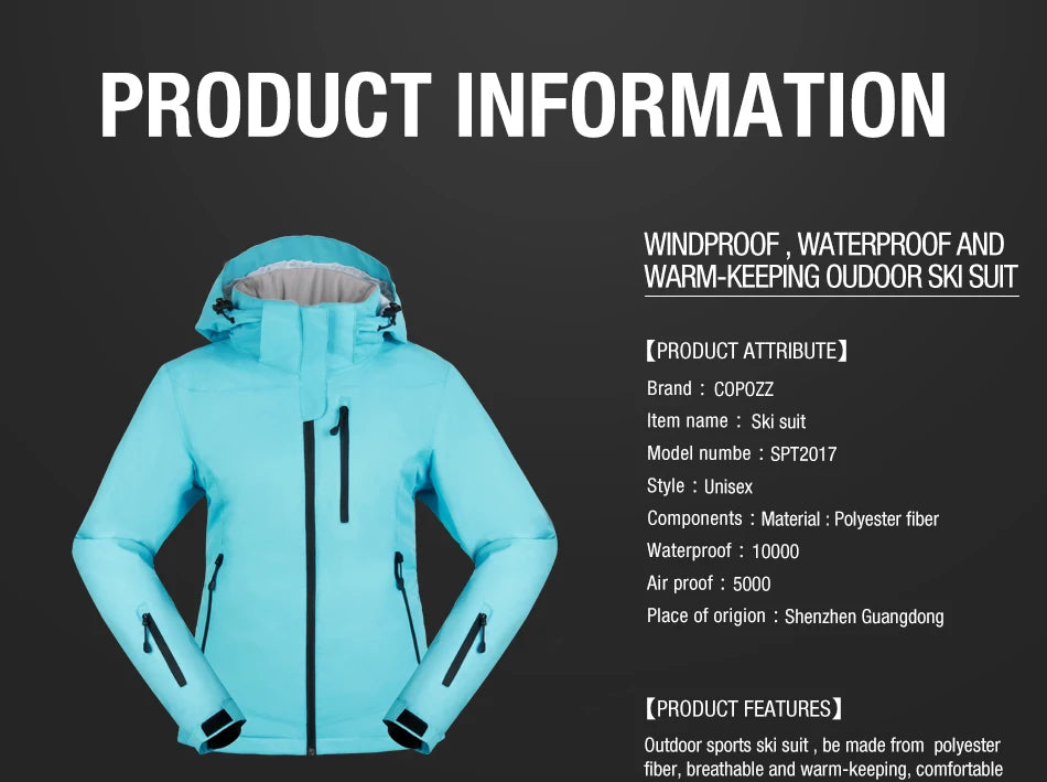 Woman WinterOutdoord waterproof jack