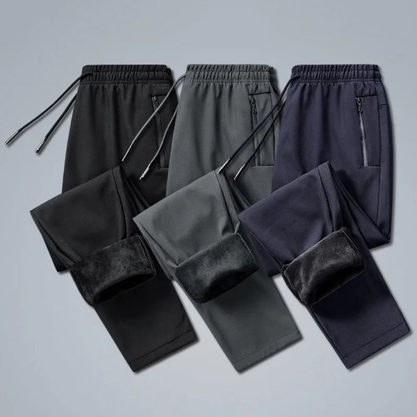 Unisex Outdoor Warm Softshell Fleece Trousers