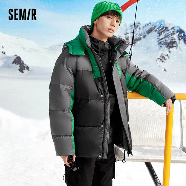 Winter Oversize Semir Down Jacket