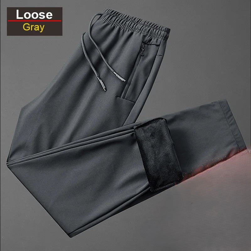 Unisex Outdoor Warm Softshell Fleece Trousers