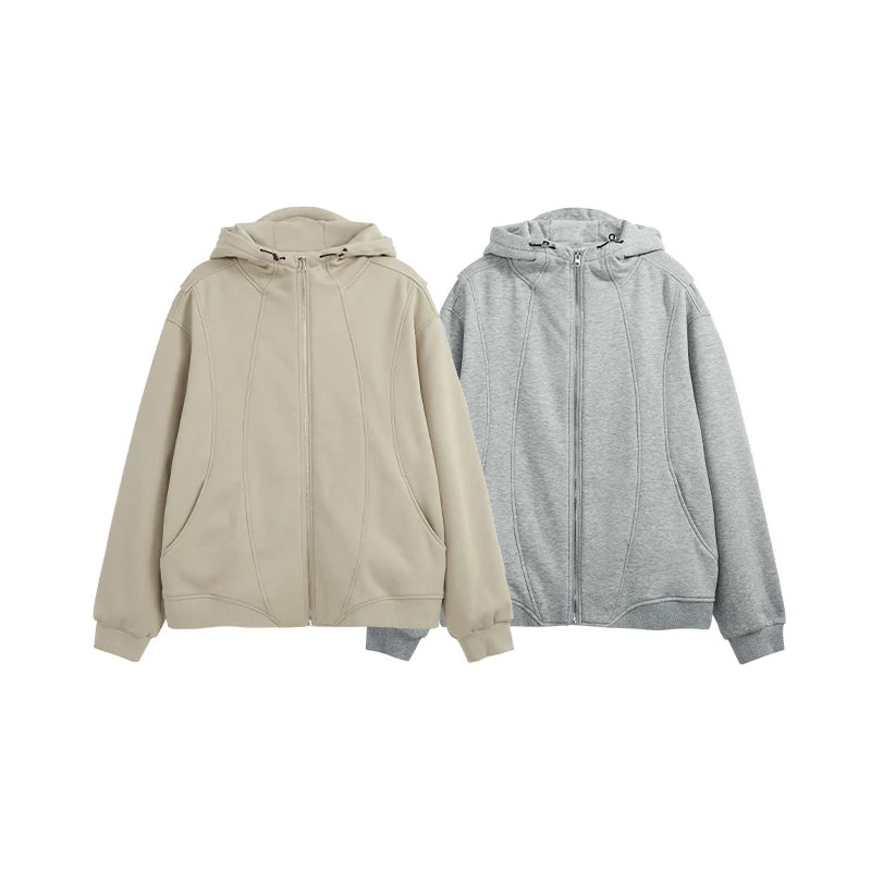 Premium Fleece Hooded Jacket