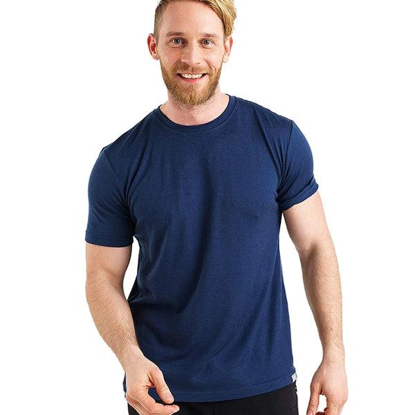 Merino Wool T-Shirt Men Short Sleeve