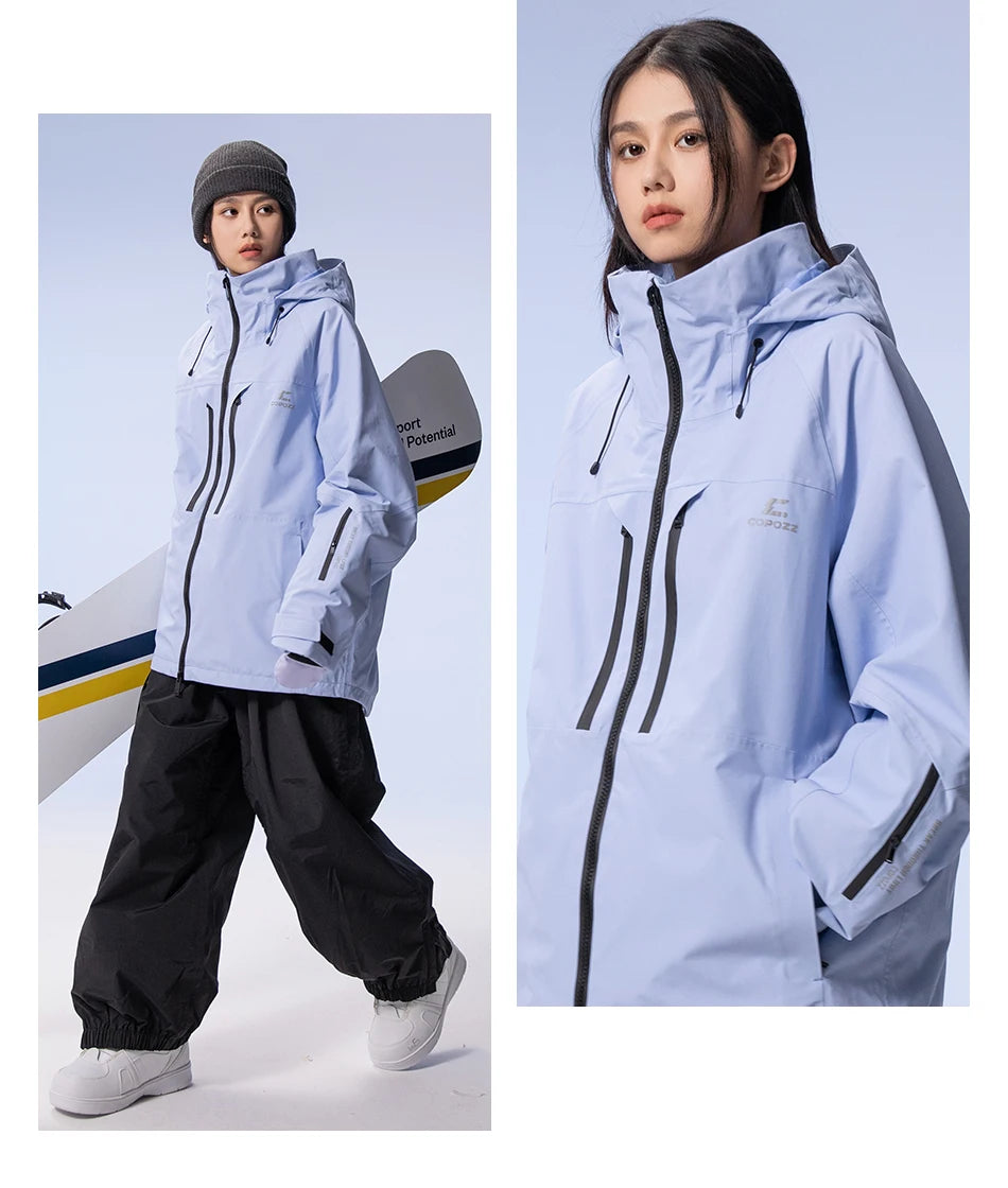 Women Winter Hooded Thickened Warm Parkas