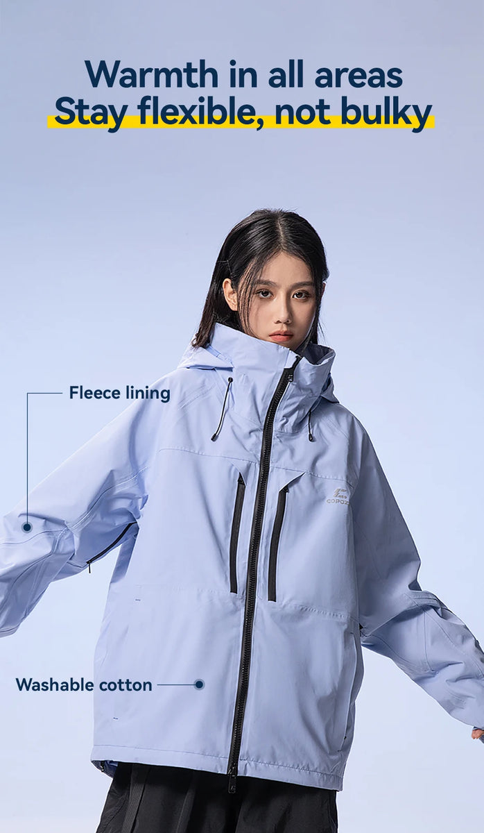 Women Winter Hooded Thickened Warm Parkas