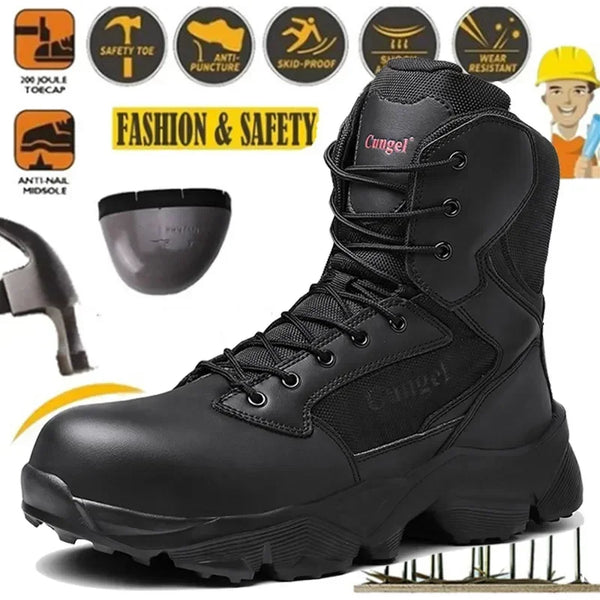 Men's Safety Work Tactical Boots