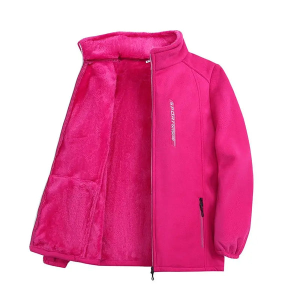 Fleece Warm Coat Women