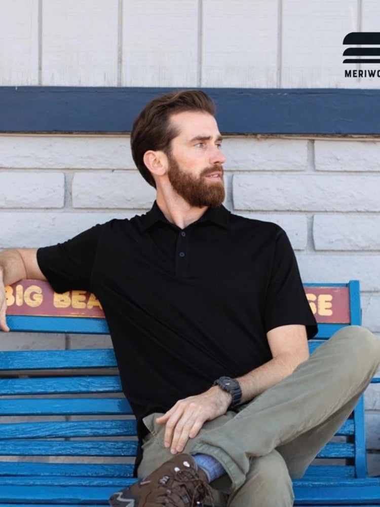 Merino Wool quick-drying POLO shirt