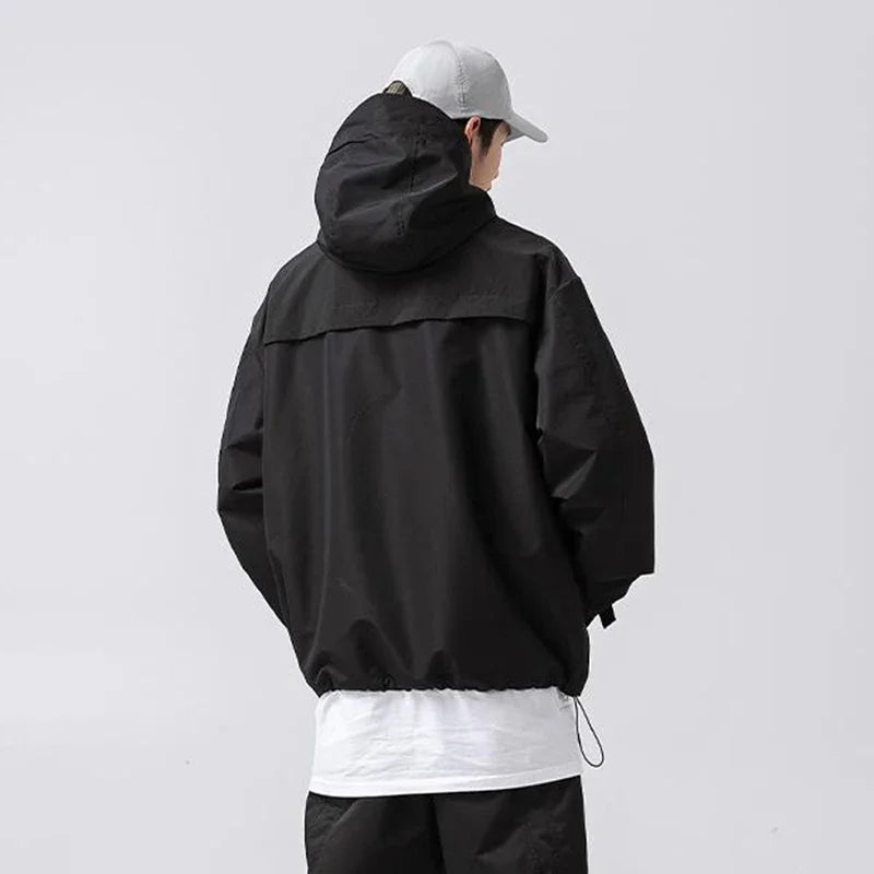 Unisex Japanese Style Three Defense Jacket