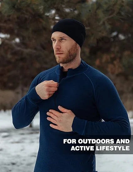 Mens Thermal   Merino Wool Base Layer