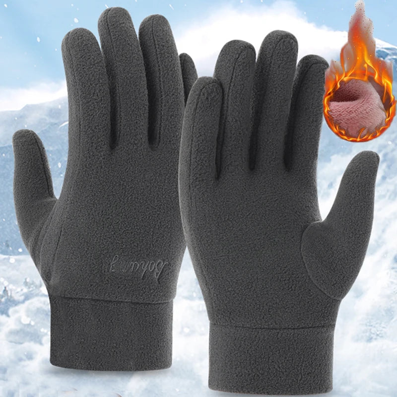 Women Men Cycling Bike Winter Gloves