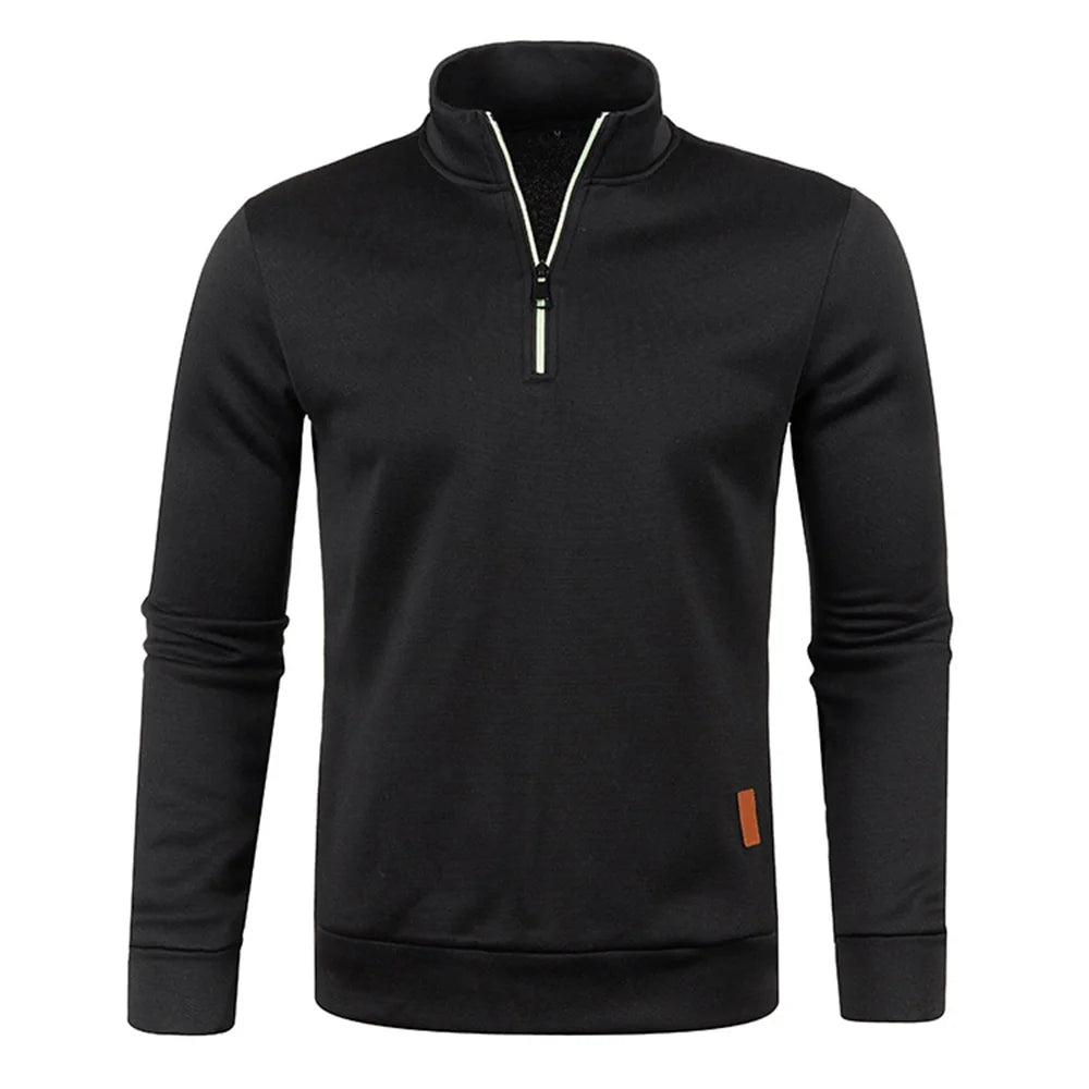 Men's Turtleneck Pullover Sweatshirt