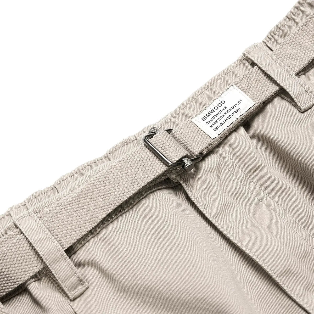 Cotton Loose Tapered Cargo Pants