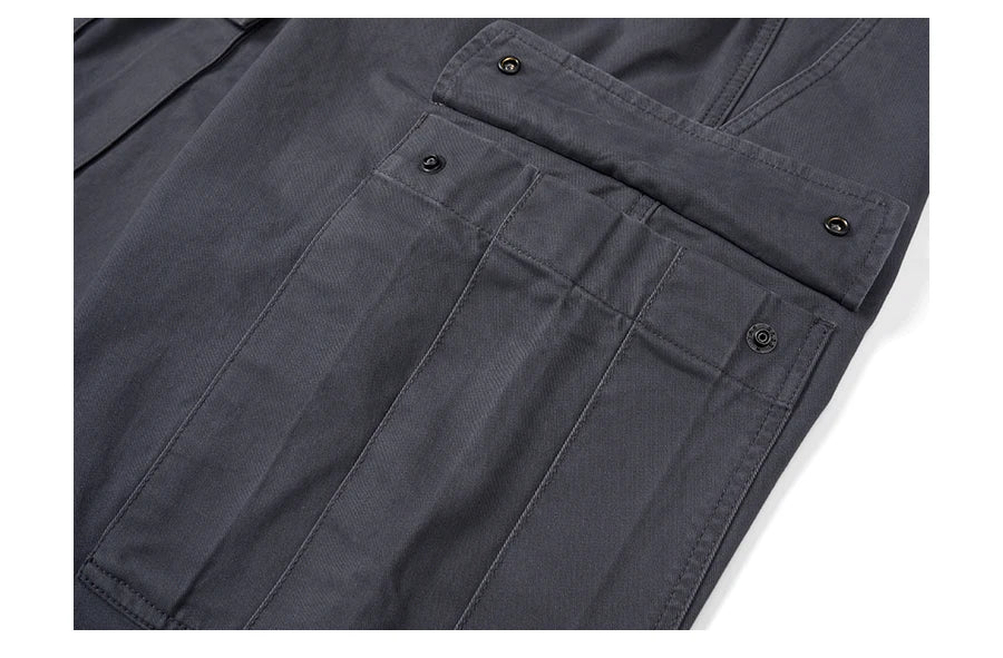 Cotton Loose Tapered Cargo Pants