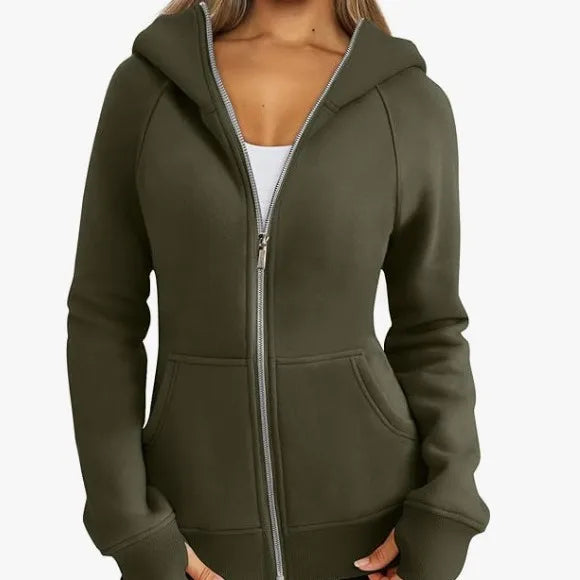 Women's Zip Up Hoodie Jacket