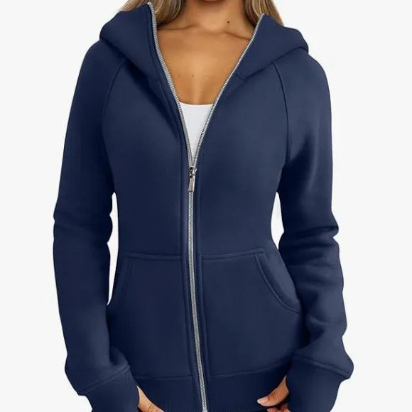 Women's Zip Up Hoodie Jacket