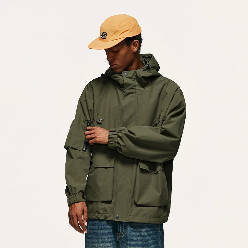 Uniesx Multi Pockets Cargo Jacket