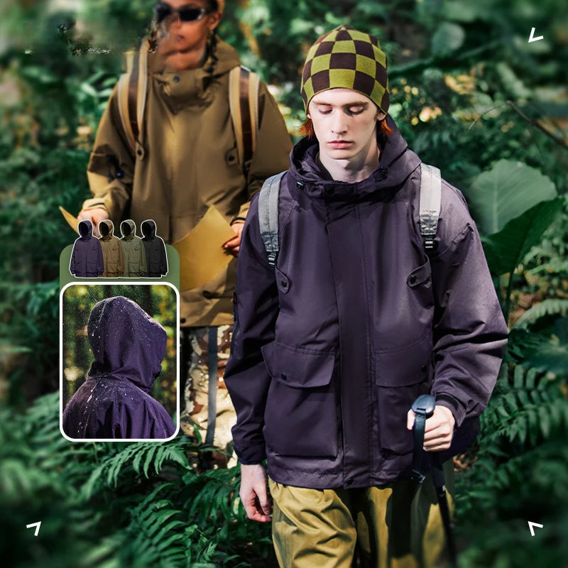 Uniesx Multi Pockets Cargo Jacket