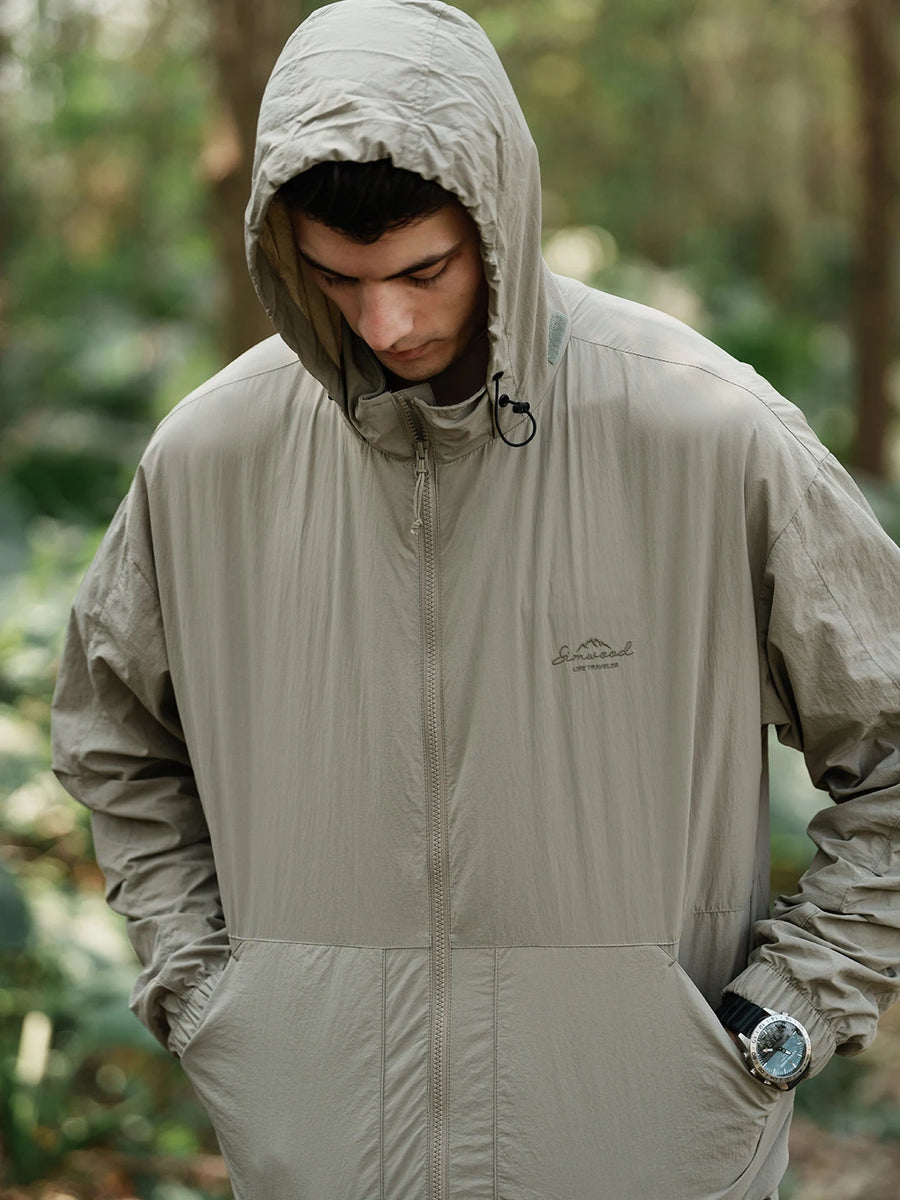 Thin Soft Shell Overseized Jacket