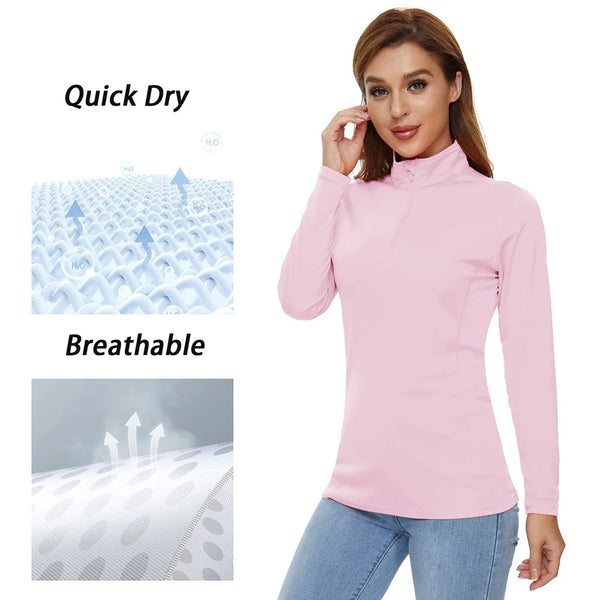 Anti-UV Long Sleeve Shirt for Woman.