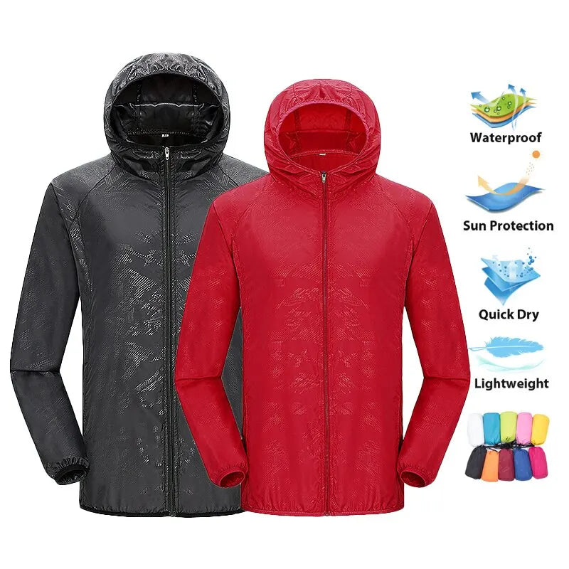 Unisex Hiking waterproof jacket