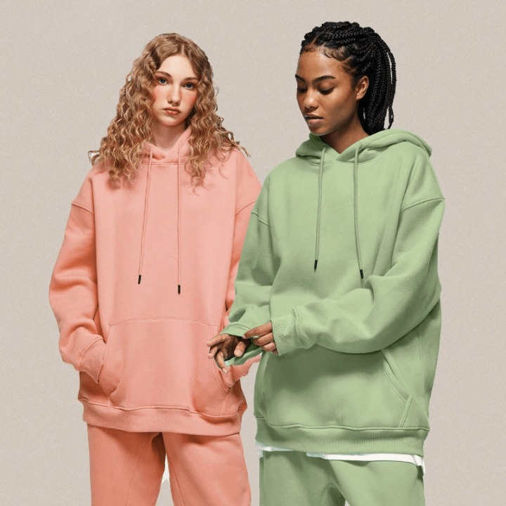 BOLD Colourful Fleece Hoodies