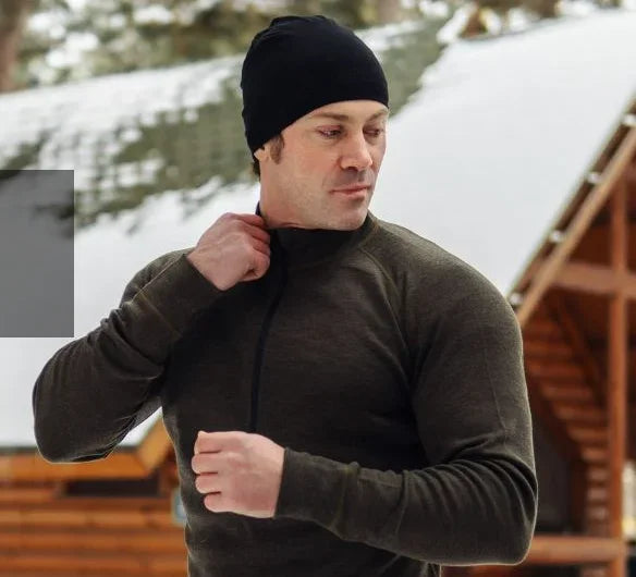 Mens Thermal   Merino Wool Base Layer