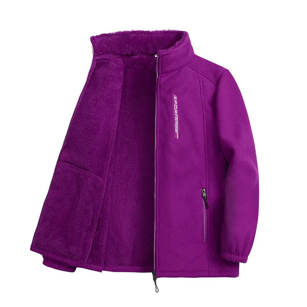 Fleece Warm Coat Women