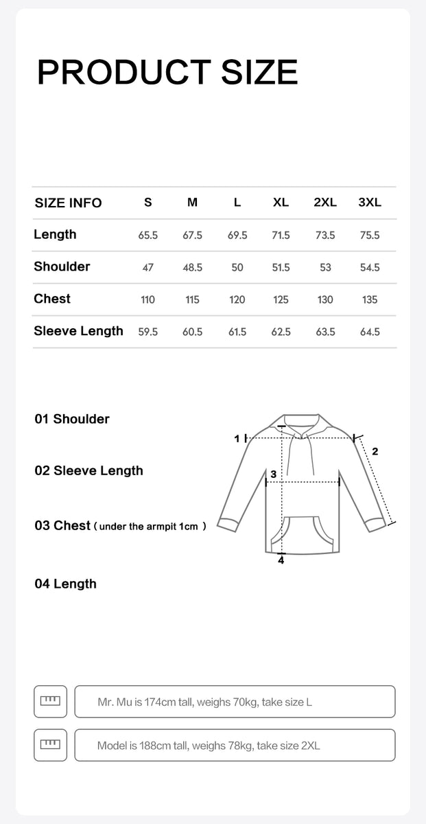 Warm Heavyweight Sweatshirts Jacket Men