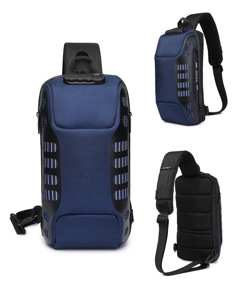 Anti-theft Shoulder Crossbody Waterproof backpack