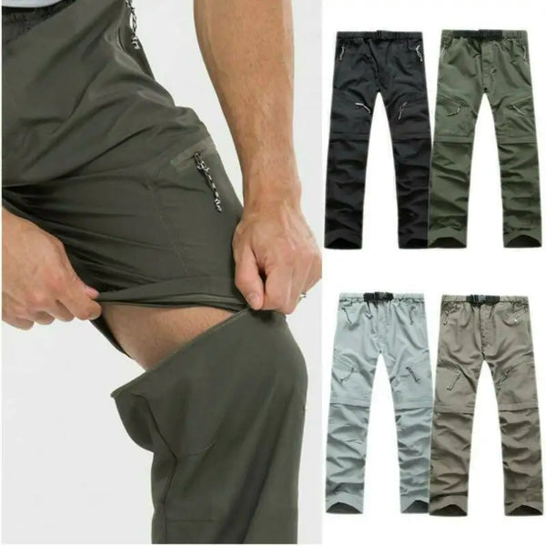 Unisex Convertible Quick Dry Outdoor Pants