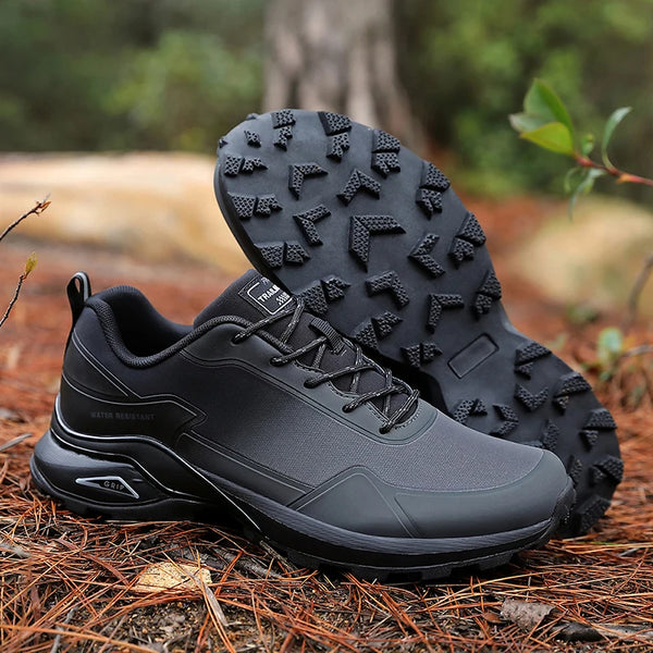 Bigger size Waterproof Anti-Skid hiking and train running shoees