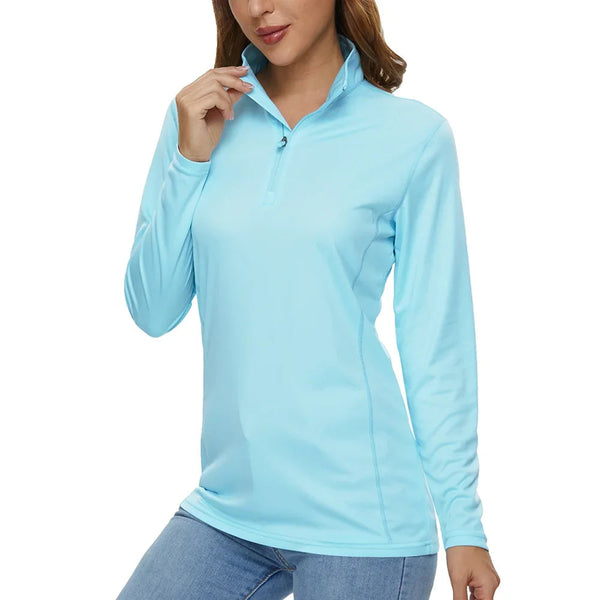 Anti-UV Long Sleeve Shirt for Woman.