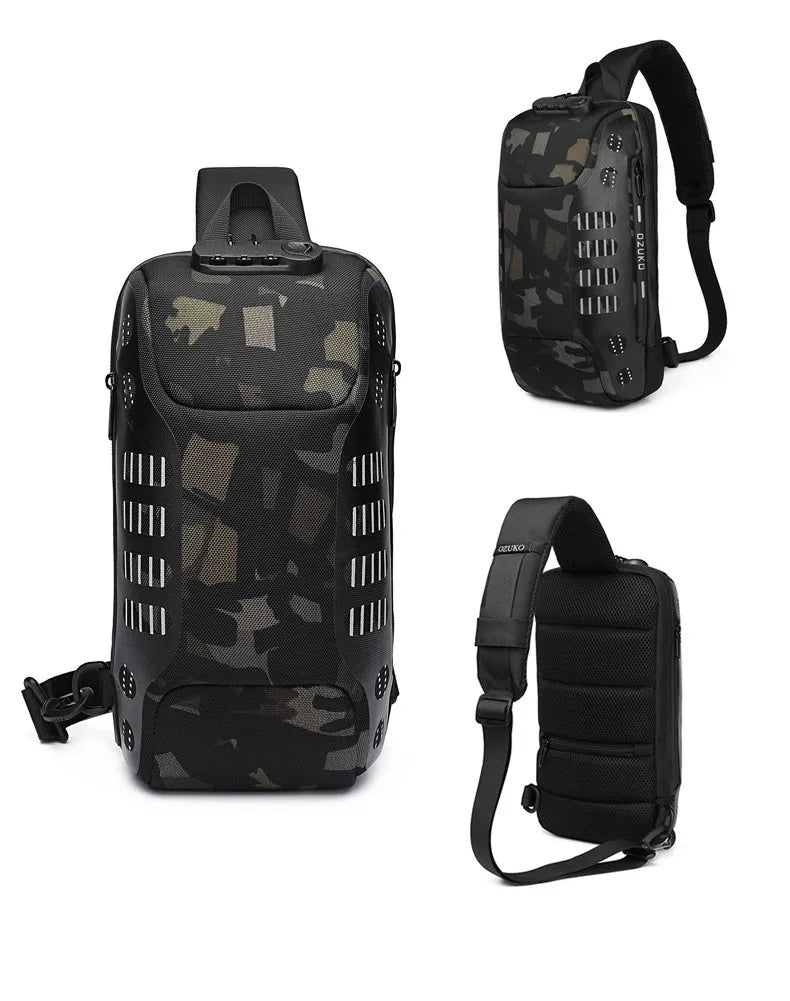 Anti-theft Shoulder Crossbody Waterproof backpack