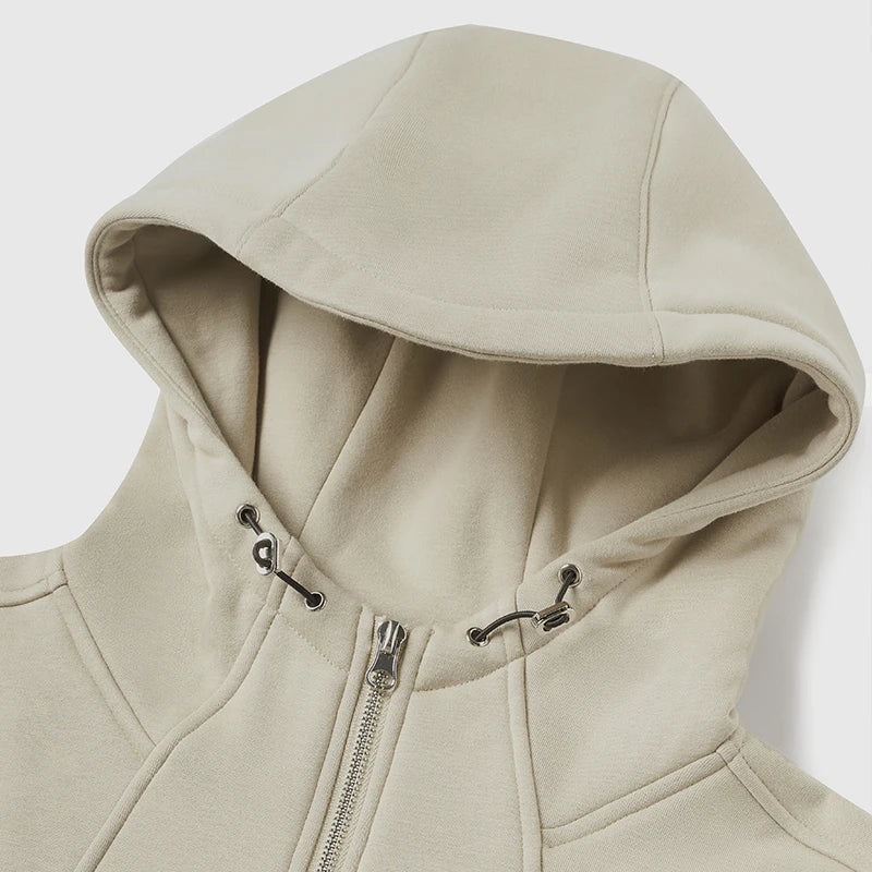 Premium Fleece Hooded Jacket