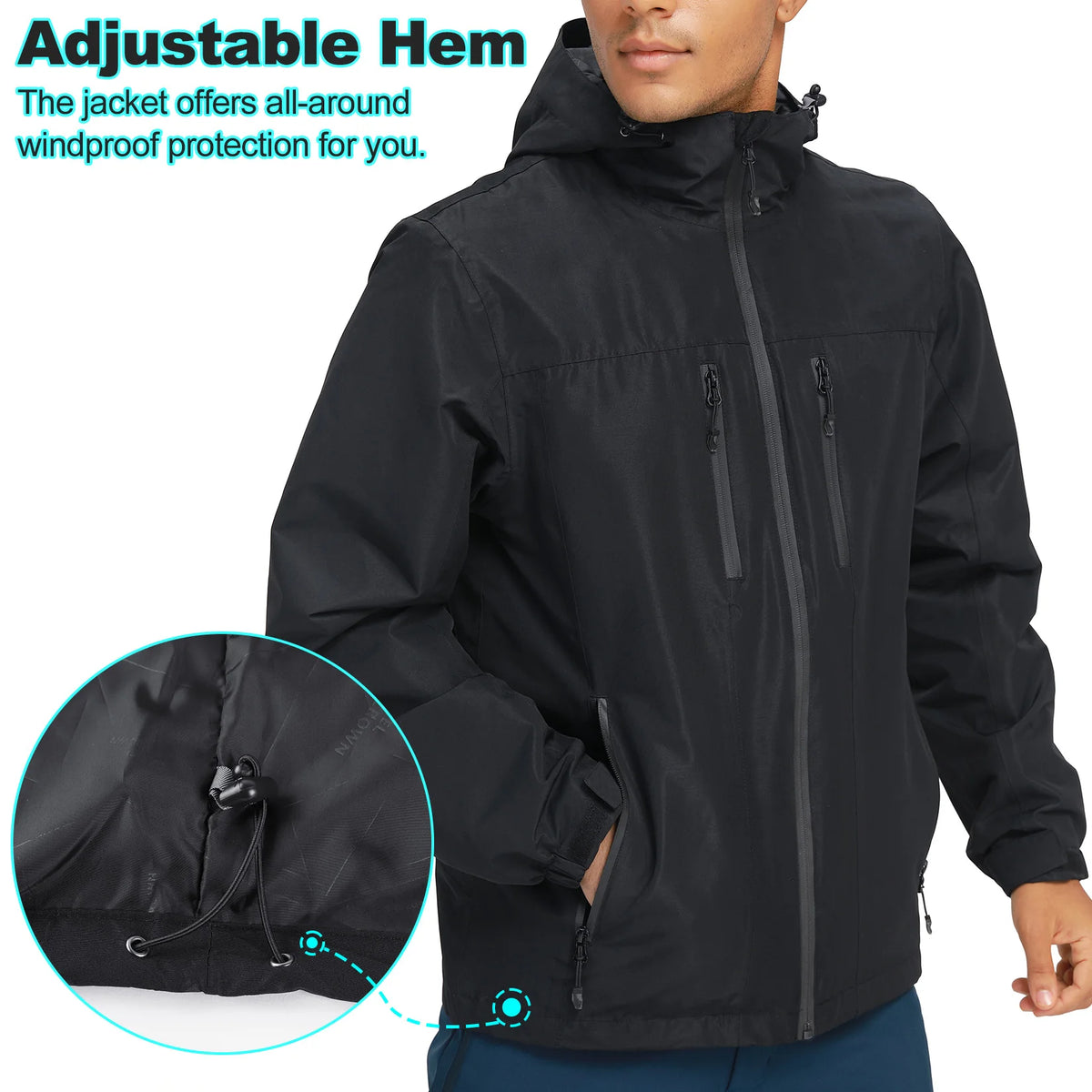 Waterproof  Lightweight Traveling Jacket