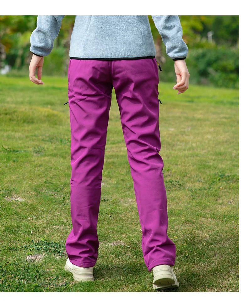 Thick Warm Fleece Winter Pants for Women