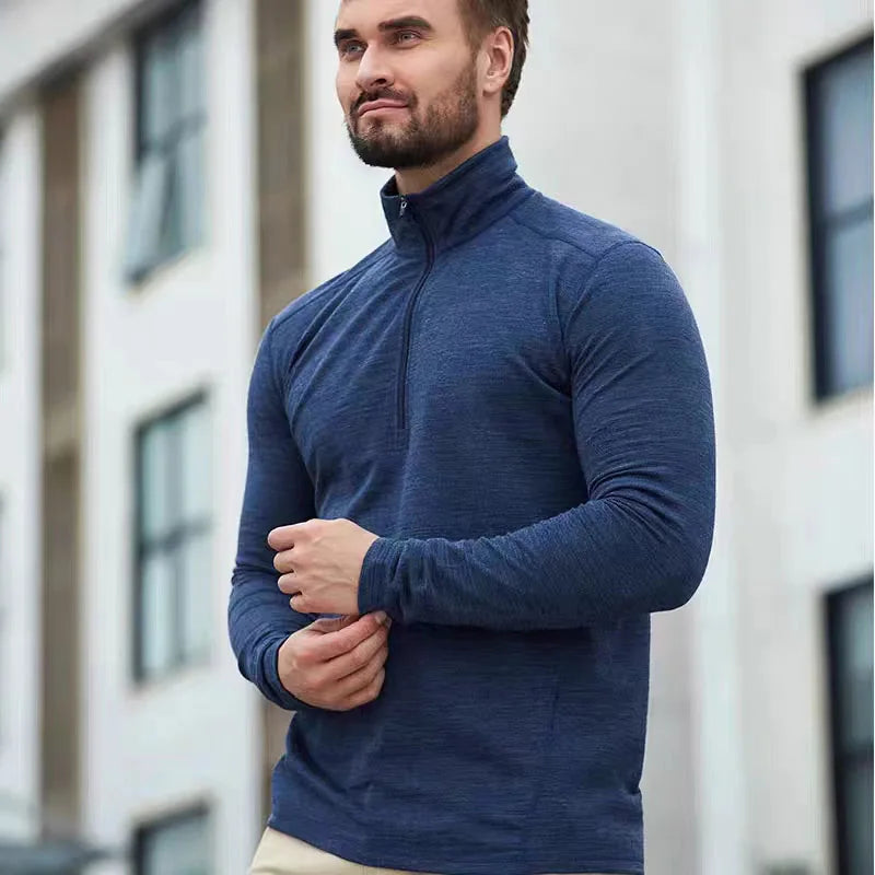 Merino Wool Base Layer Top Men