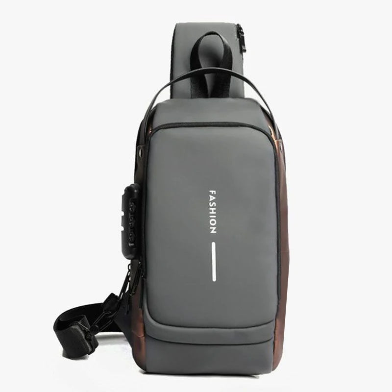 Anti Theft USB Shoulder Bag