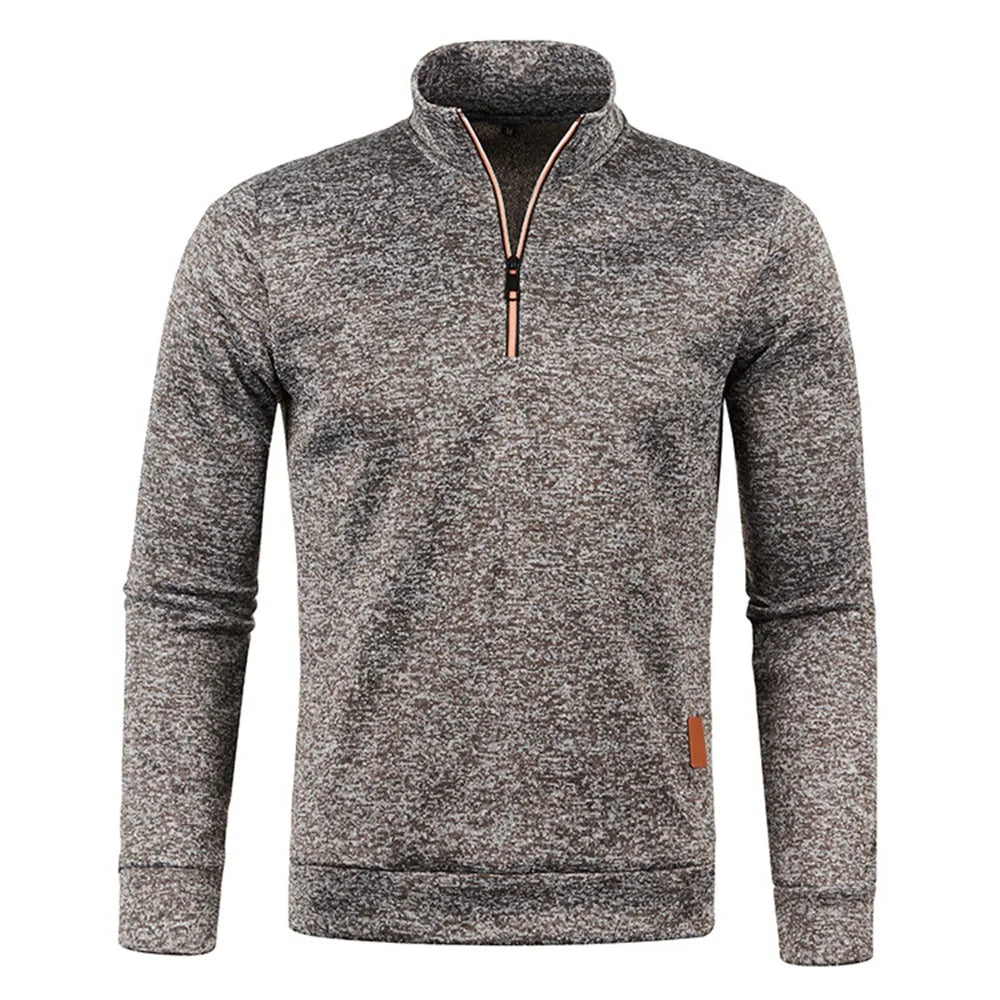 Men's Turtleneck Pullover Sweatshirt