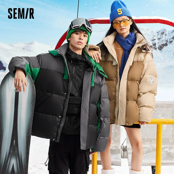 Winter Oversize Semir Down Jacket