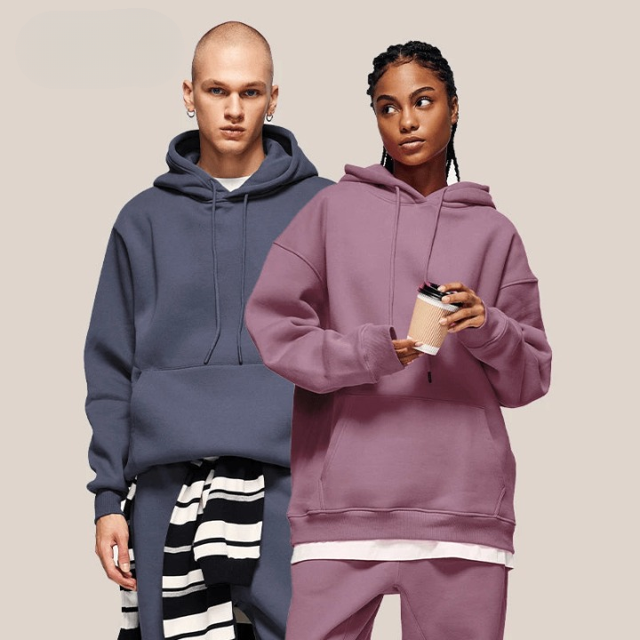 BOLD Colourful Fleece Hoodies