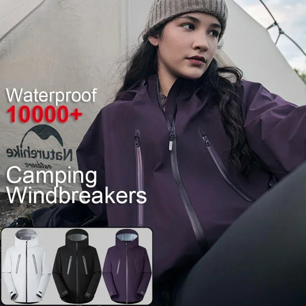 Women Hooded Waterproof Windbrreaker