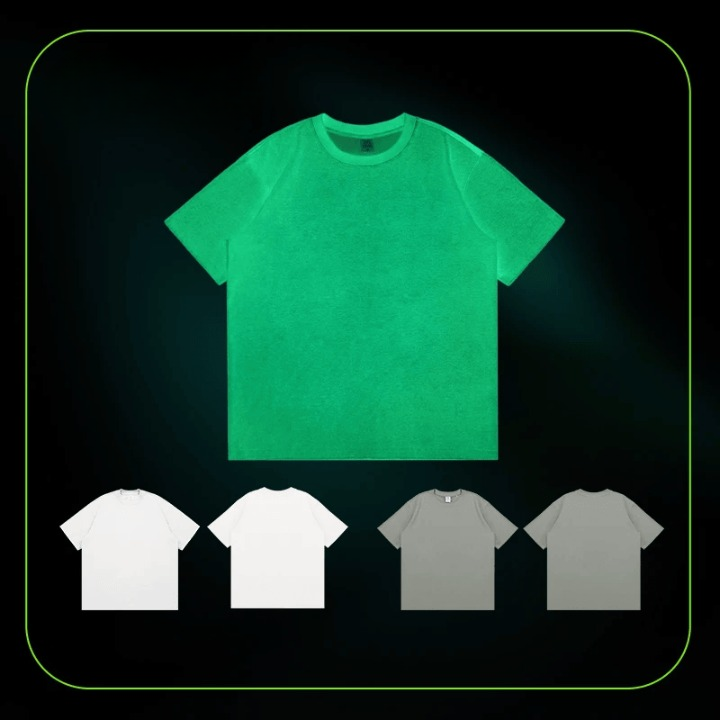 Glow-in-dark Cotton Tees