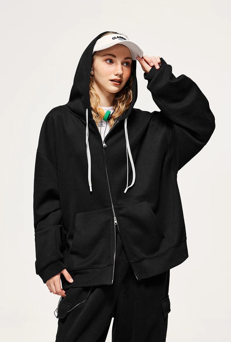 Oversized Zip Up Hoodies